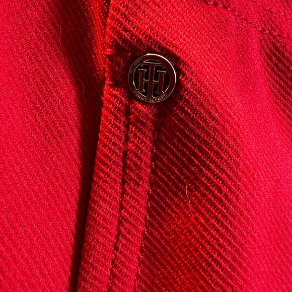 Tommy Hilfiger Poppy Red Shell Dress, sz 8 - Picture 5 of 10